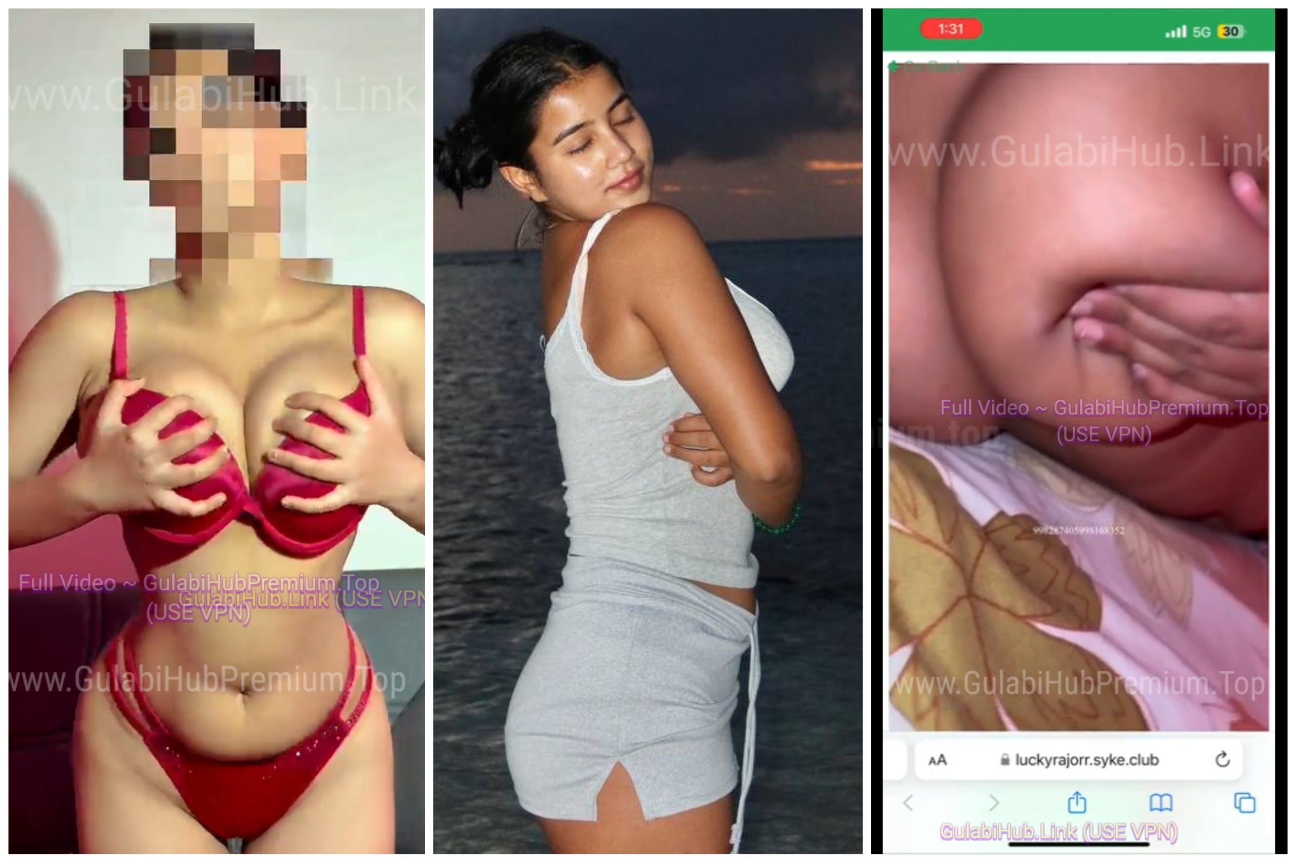 Ye Randi Ke Boobs Pe Hickey Kisne Dedi, Luckyrajor New Premium Exclusive REDBRA Video